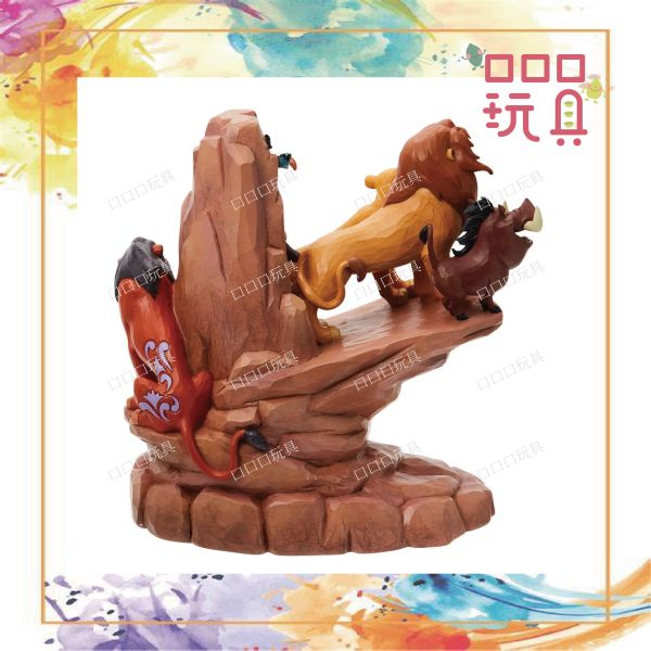 【現貨】enesco 獅子王懸崖邊 塑像 0028399382101