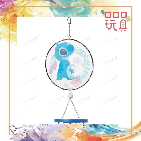 【現貨】enesco 迪士尼 史迪奇 吊掛風鈴 028399381821