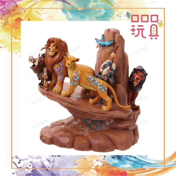 【現貨】enesco 獅子王懸崖邊 塑像 0028399382101