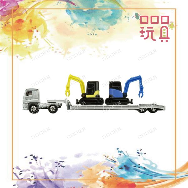 【現貨】TOMICA 多美小汽車 142 ISUZU Giga Machinery Transporter 4904810228639