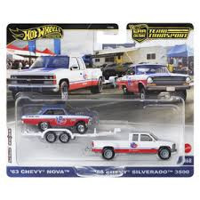 【現貨】風火輪 63 Chevy Nova Transporter '88 Chevy Silverado 