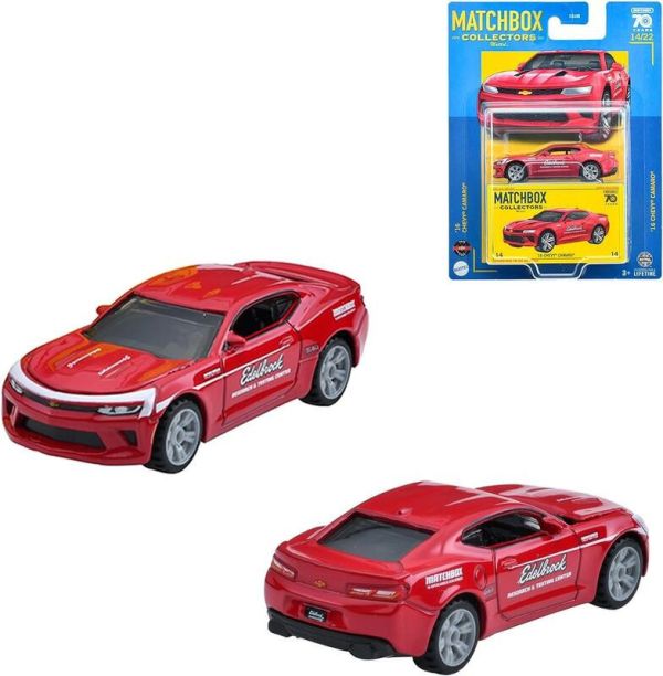 【現貨】火柴盒小汽車 收藏家款 14 GBJ48-986U '16 CHEVY CAMARO 