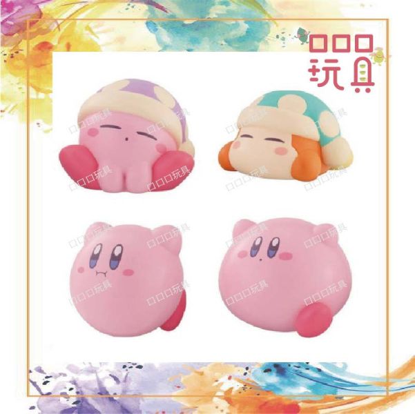 【現貨】轉蛋 星之卡比軟Q公仔 一套四款 4570118197665