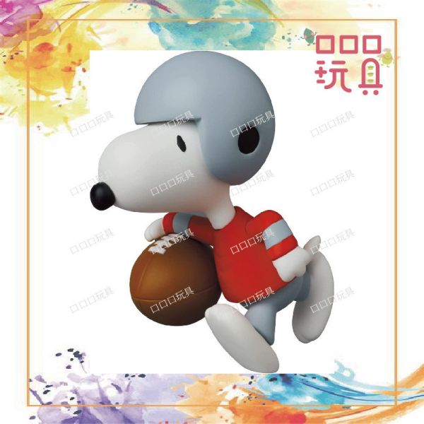 【現貨】Medicom Toy UDF 720 花生系列 史努比 史奴比 美式足球 運動員 4530956157207