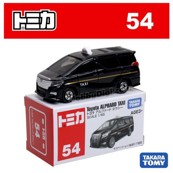 【現貨】TOMICA 多美小汽車 亞版 54 豐田 TOYOTA Alphard 計程車 