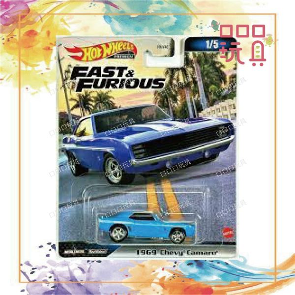 【現貨】風火輪 Hot Wheels 汽車文化 HKD24 1969 Chevy Camaro 風火輪,Hot Wheels,汽車文化,HKD24,1969 Chevy Camaro