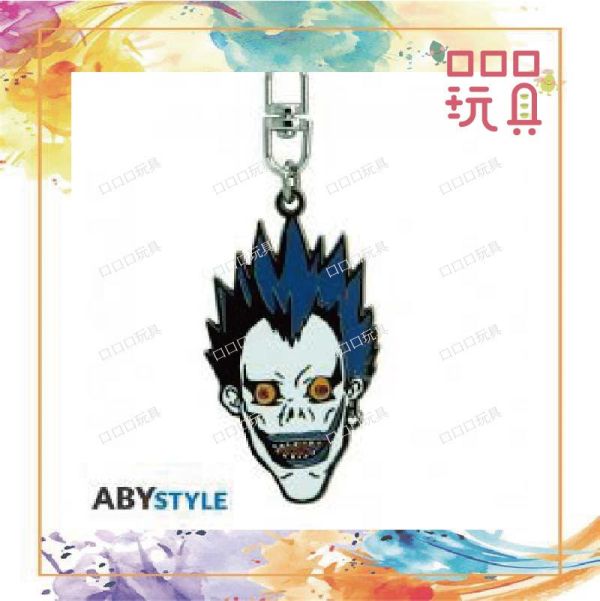 【現貨】現貨 ABY style 死亡筆記本 路克 圖案 鑰匙圈 