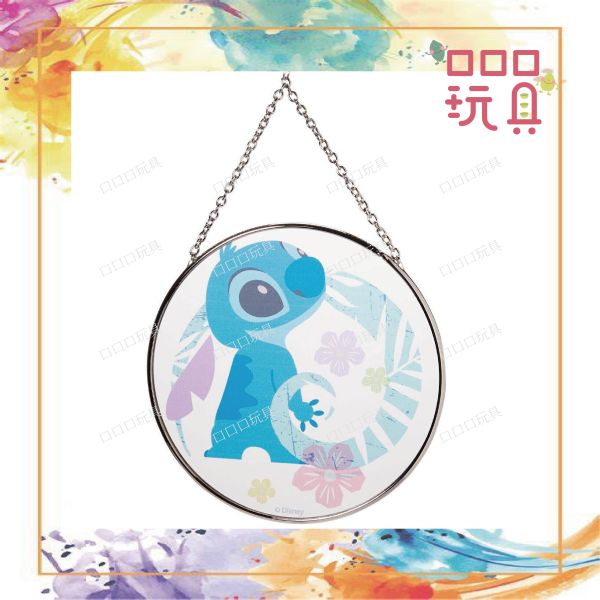 【現貨】enesco  史迪奇 彩繪玻璃 吊飾 028399381814