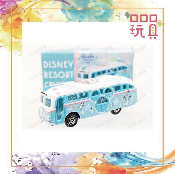 【現貨】現貨 TOMICA Disney迪士尼樂園限定 雪寶巴士 0401130009602