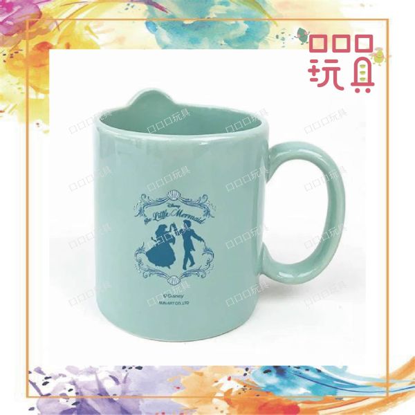 【現貨】 DN立體對杯 馬克杯 愛麗兒 亞力克 深情 小美人魚 4942423271581