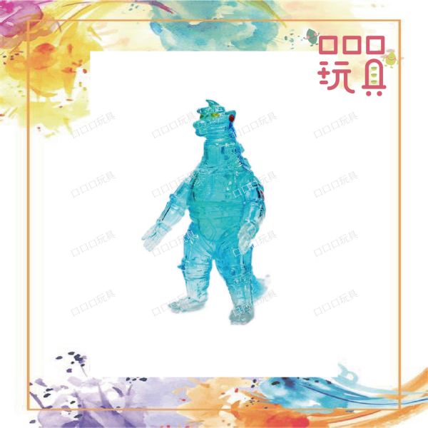 【現貨】 CCP Middle Size Series EX 哥吉拉 機械哥吉拉(1974) 透明藍 Ver. 4580565639304
