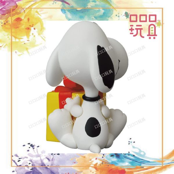 【現貨】Medicom Toy UDF 719 花生系列 史努比 史奴比 抱禮物 4530956157191