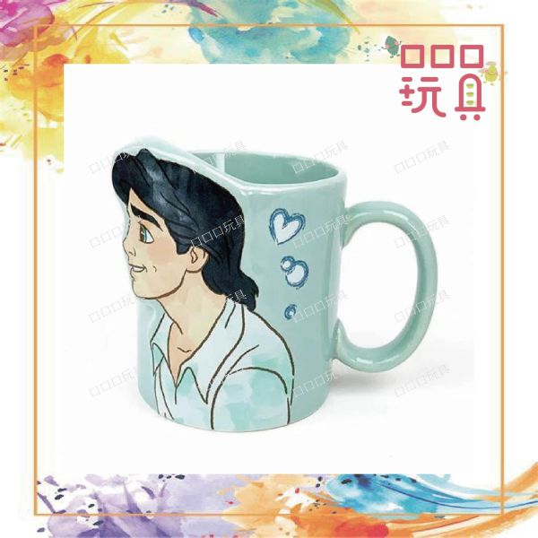 【現貨】 DN立體對杯 馬克杯 愛麗兒 亞力克 深情 小美人魚 4942423271581