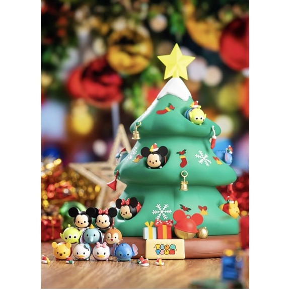 【現貨】迪士尼TSUM TSUM 星閃耀聖誕樹手辦 