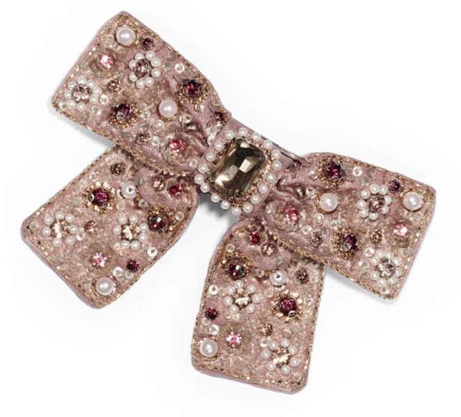 【Namjosh】蝴蝶結髮夾 髮夾、髮飾、手工刺繡