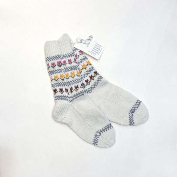 【Maku Textile】YURI 羊毛手織襪子 手織,手紡紗,襪子,羊毛,植物染,草木染,美麗諾