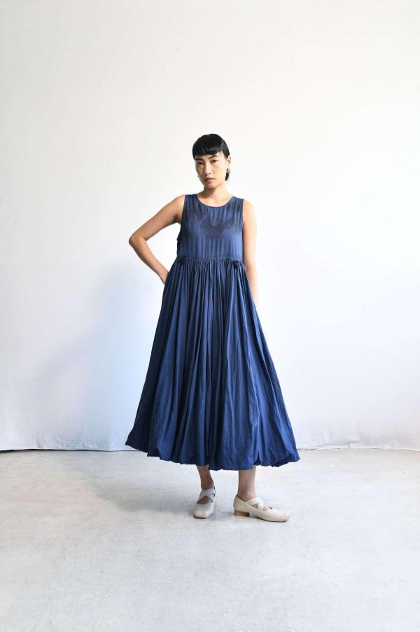 【Maku Textile】SOLE_CB洋裝 手織,手紡紗,洋裝,美麗諾羊毛,植物染,草木染