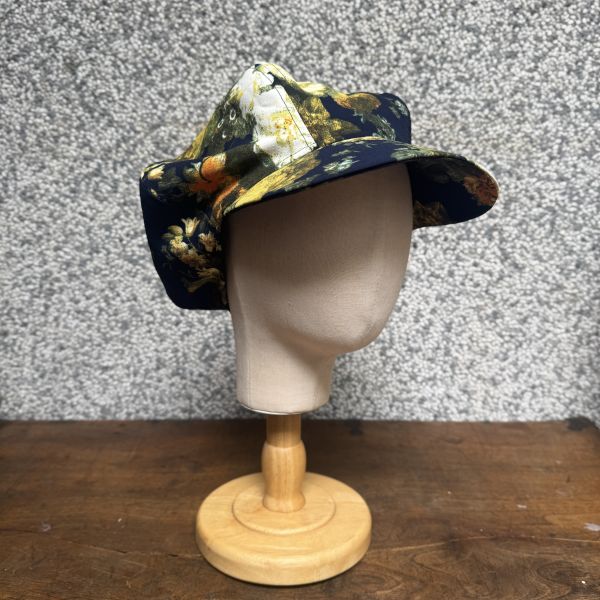 【Studio Phronesis】報童帽＿油畫印花拼接 