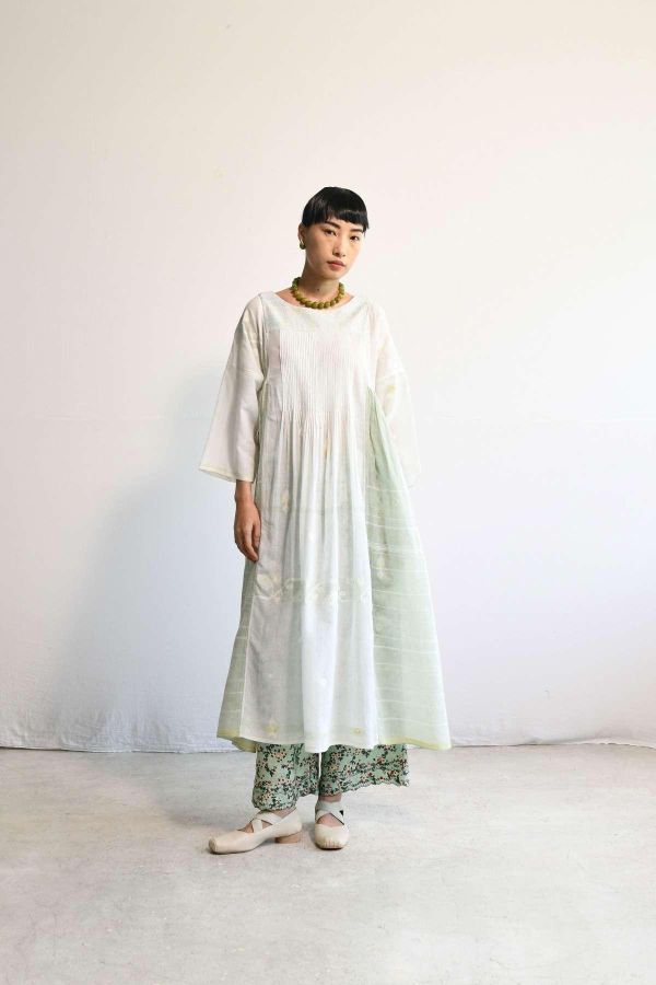 【Maku Textile】MRIGAL洋裝 手織,手紡紗,洋裝,棉