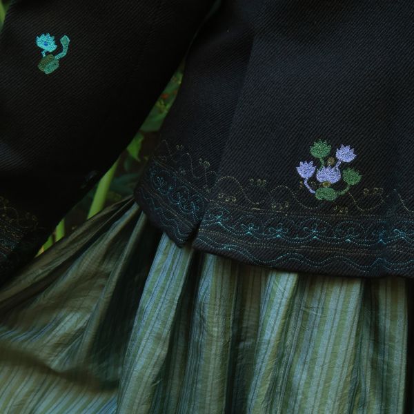 【Maku Textile】ARTHUR夾克外套 手織,手紡紗,洋裝,羊毛,蠶絲,美麗諾羊毛,植物染,草木染