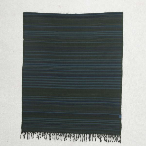 【Maku Textile】FERN圍巾 手織,手紡紗,圍巾,棉,植物染,草木染