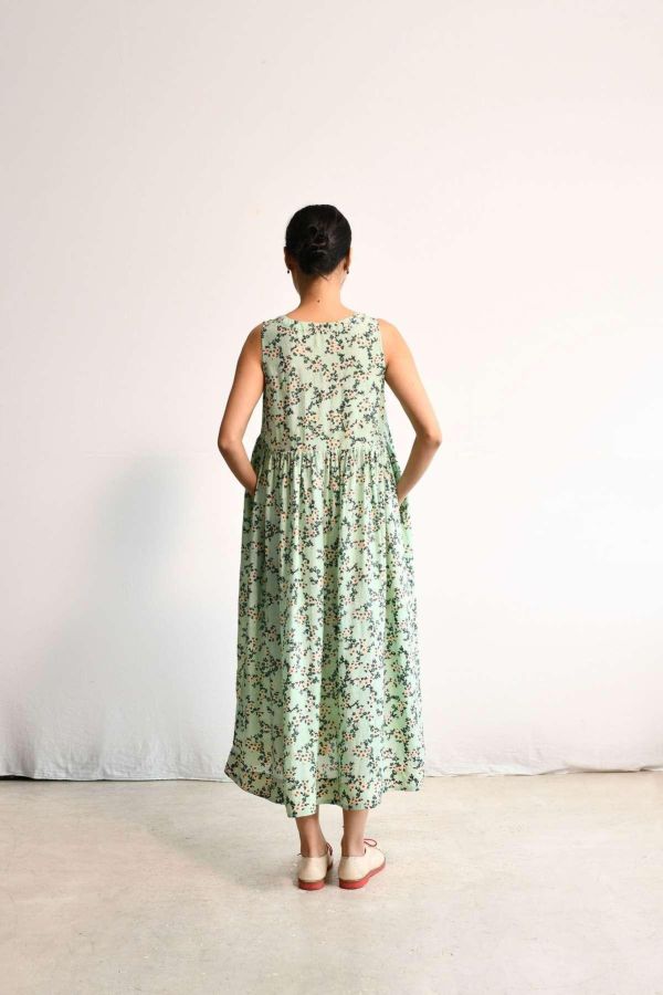 【Maku Textile】ARIEL洋裝 手織,手紡紗,洋裝,蠶絲,絲