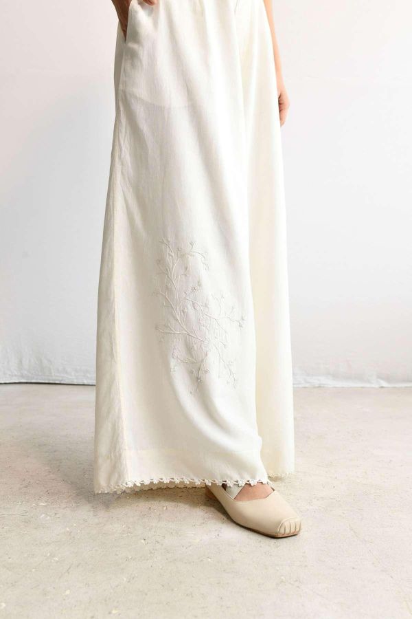 【Maku Textile】MAUI長褲 手織,手紡紗,褲,棉,卡蒂棉