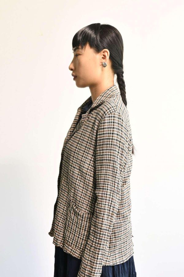 【Maku Textile】AAB外套_717 手織,手紡紗,外套,棉