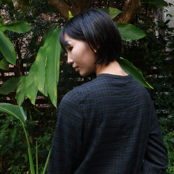 【Maku Textile】HARITA洋裝 手織,手紡紗,洋裝,棉,植物染,草木染