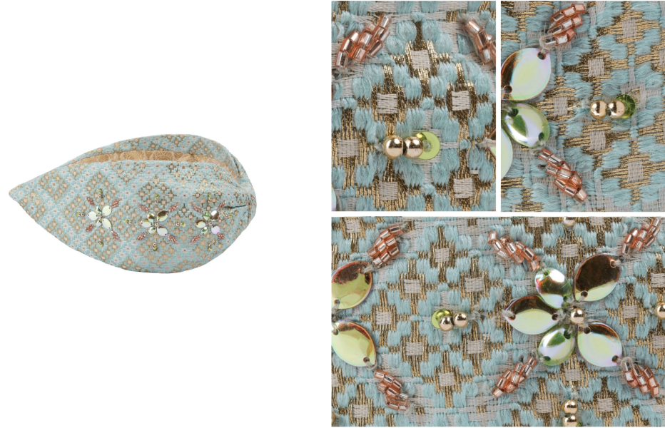 【Namjosh】1980手工繡髮箍 髮夾、髮飾、手工刺繡