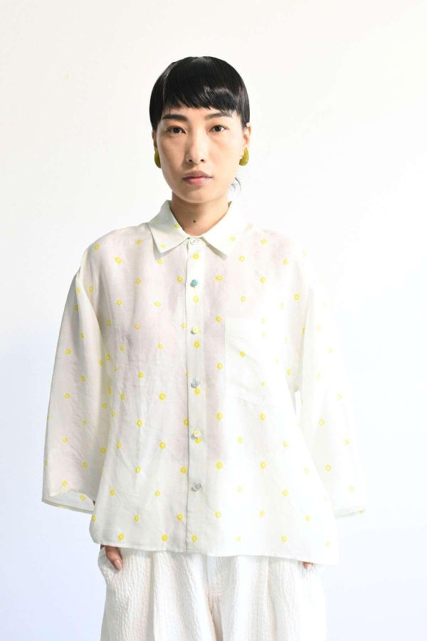 【Maku Textile】OSCAR上衣_PM 手織,手紡紗,上衣,絲,蠶絲