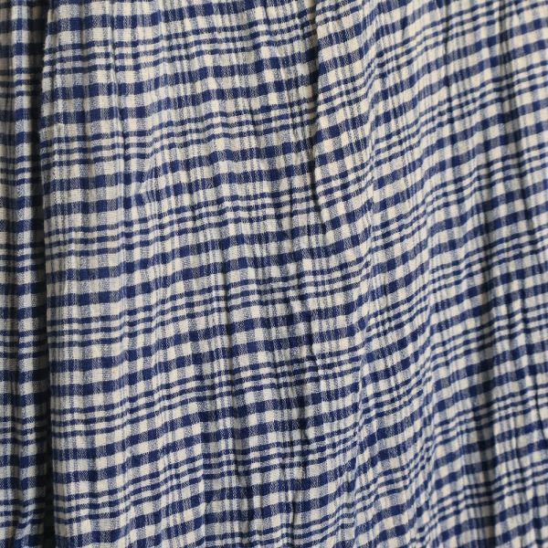 【Maku Textile】ALICE_652 手織,手紡紗,洋裝,蠶絲,植物染,草木染