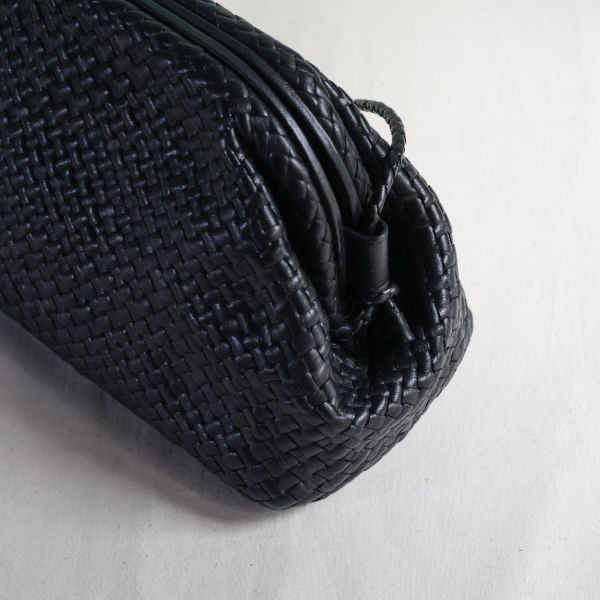 【Allan K】Thea Dama皮革編織包(Black) 皮包,皮革,皮革編織,羊皮,肩背包,手工皮革編織,手工,包包