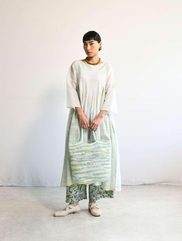 【Maku Textile】MRIGAL洋裝 手織,手紡紗,洋裝,棉