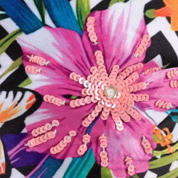 【Namjosh】手工珠繡髮箍＿仲夏花火 髮夾,髮飾,手工刺繡,珠繡