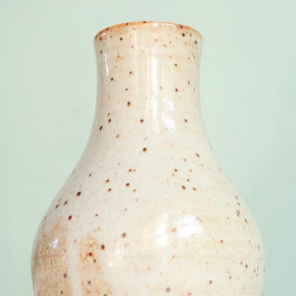 花瓶＿志野釉 手作陶藝,陶器,生活陶,花瓶,花