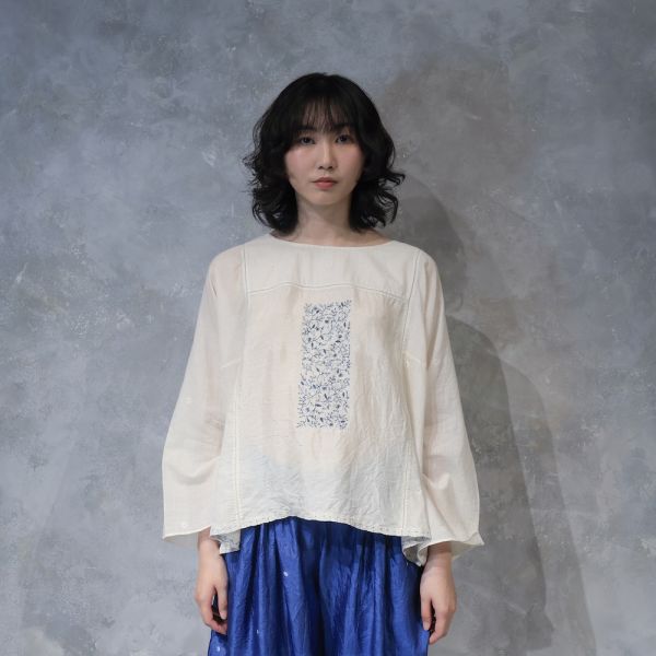 【Maku Textile】NASIM_221/A.EM/MING 手織,手紡紗,洋裝,蠶絲,植物染,草木染