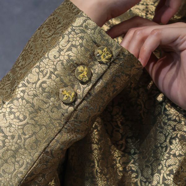 【Maku Textile】CHARLOTTE外套 手織,手紡紗,洋裝,蠶絲,植物染,草木染