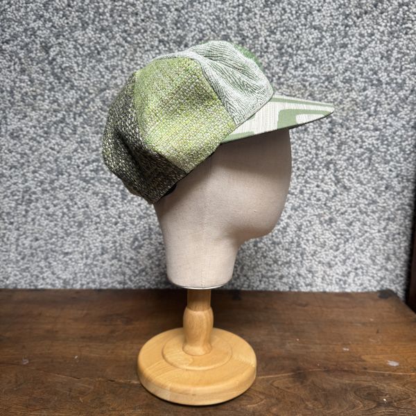 【Studio Phronesis】報童帽＿古董傢飾布（綠） 