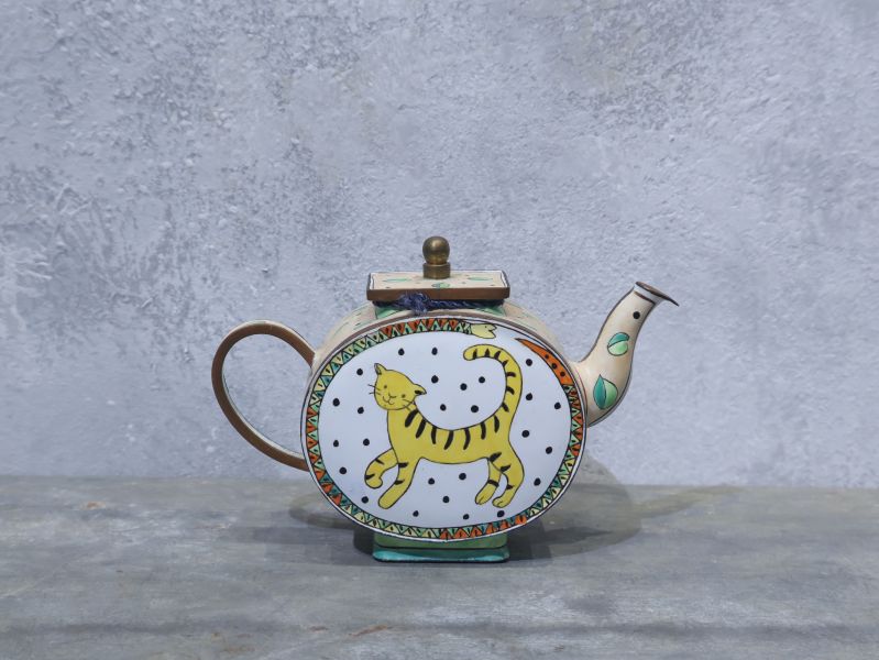 貓茶壺 