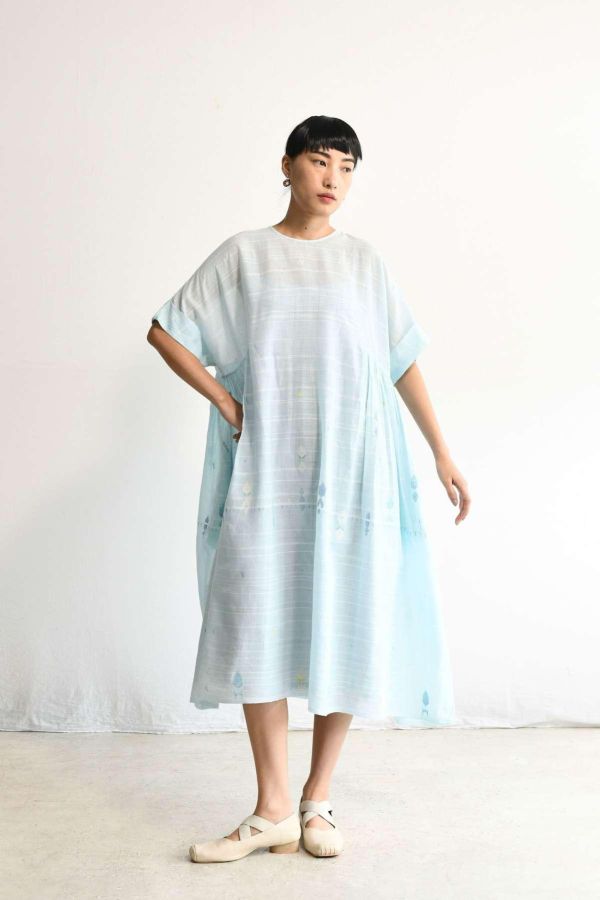【Maku Textile】SUMMER洋裝 手織,手紡紗,洋裝,棉