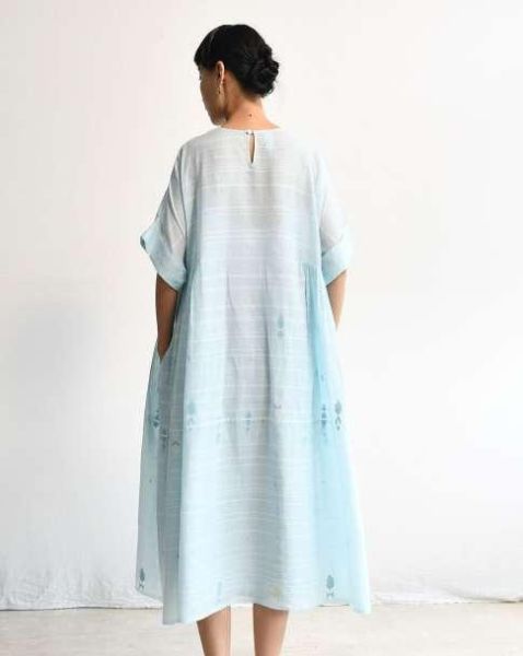 【Maku Textile】SUMMER洋裝 手織,手紡紗,洋裝,棉