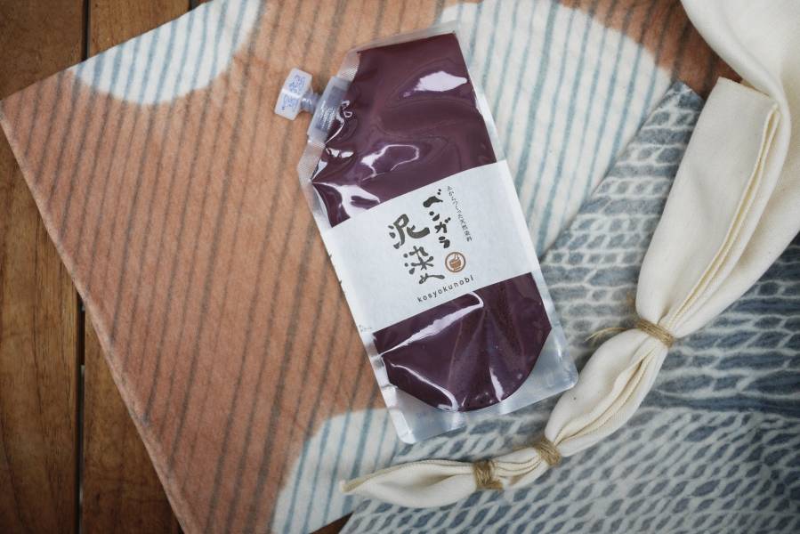 【古色の美】阿仙茶 #07 泥染,染料,泥染染料,染色,礦物染