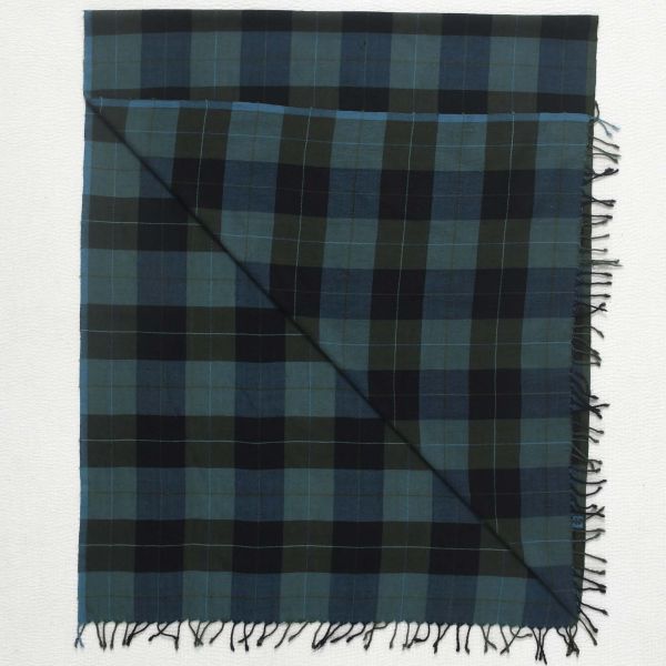 【Maku Textile】ACRIS圍巾 手織,手紡紗,圍巾,棉,植物染,草木染