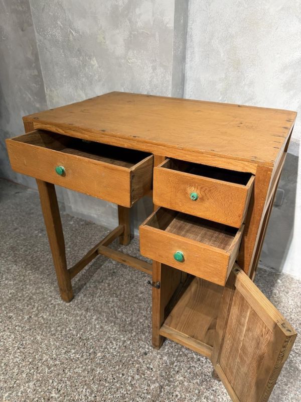 【二手讓藏】檜木小書桌 
