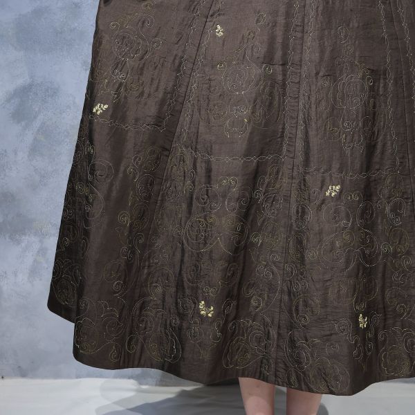 【Maku Textile】AURORA洋裝 手織,手紡紗,洋裝,蠶絲,植物染,草木染