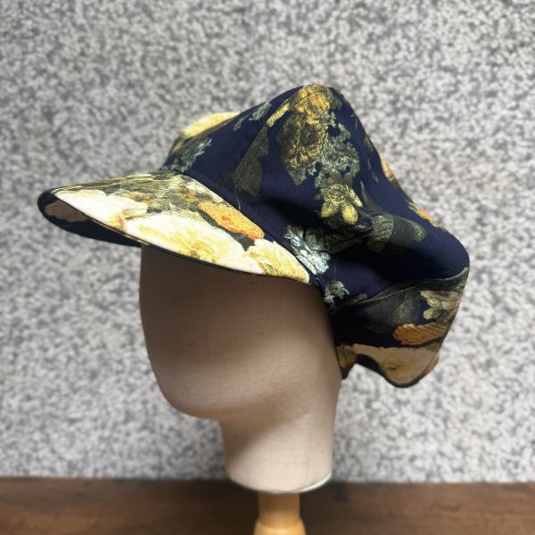 【Studio Phronesis】報童帽＿油畫印花拼接 