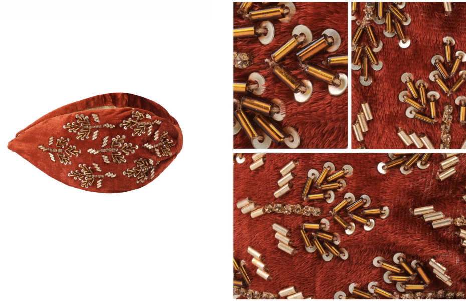 【Namjosh】2380手工繡髮箍 髮夾、髮飾、手工刺繡