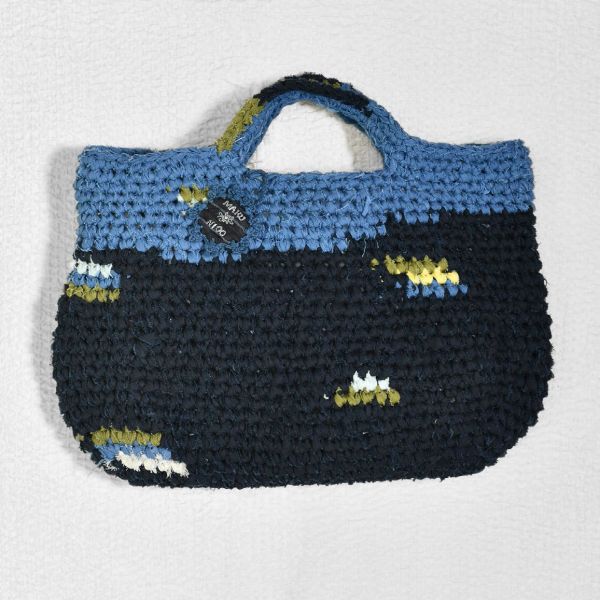 【Maku Textile】NICO編織布邊包 手織,手紡紗,包包,棉,植物染,草木染