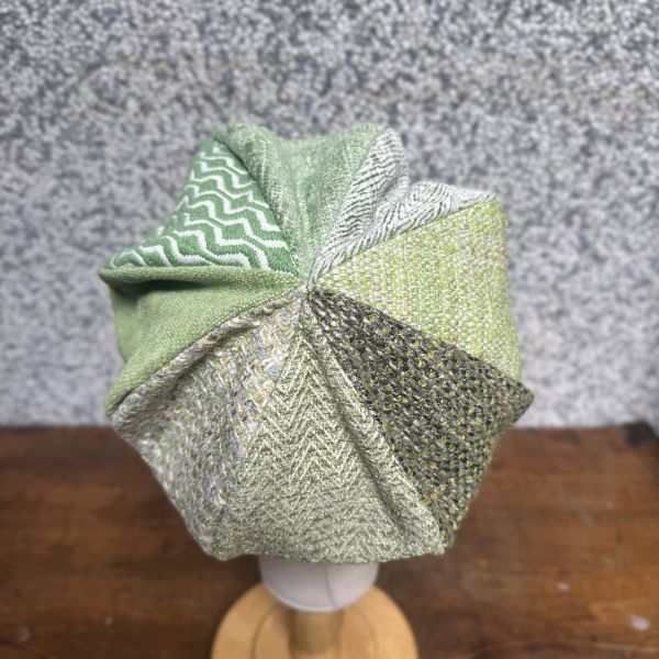 【Studio Phronesis】報童帽＿古董傢飾布（綠） 